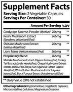 Adam's Vital Essence Mushroom Complex 10X