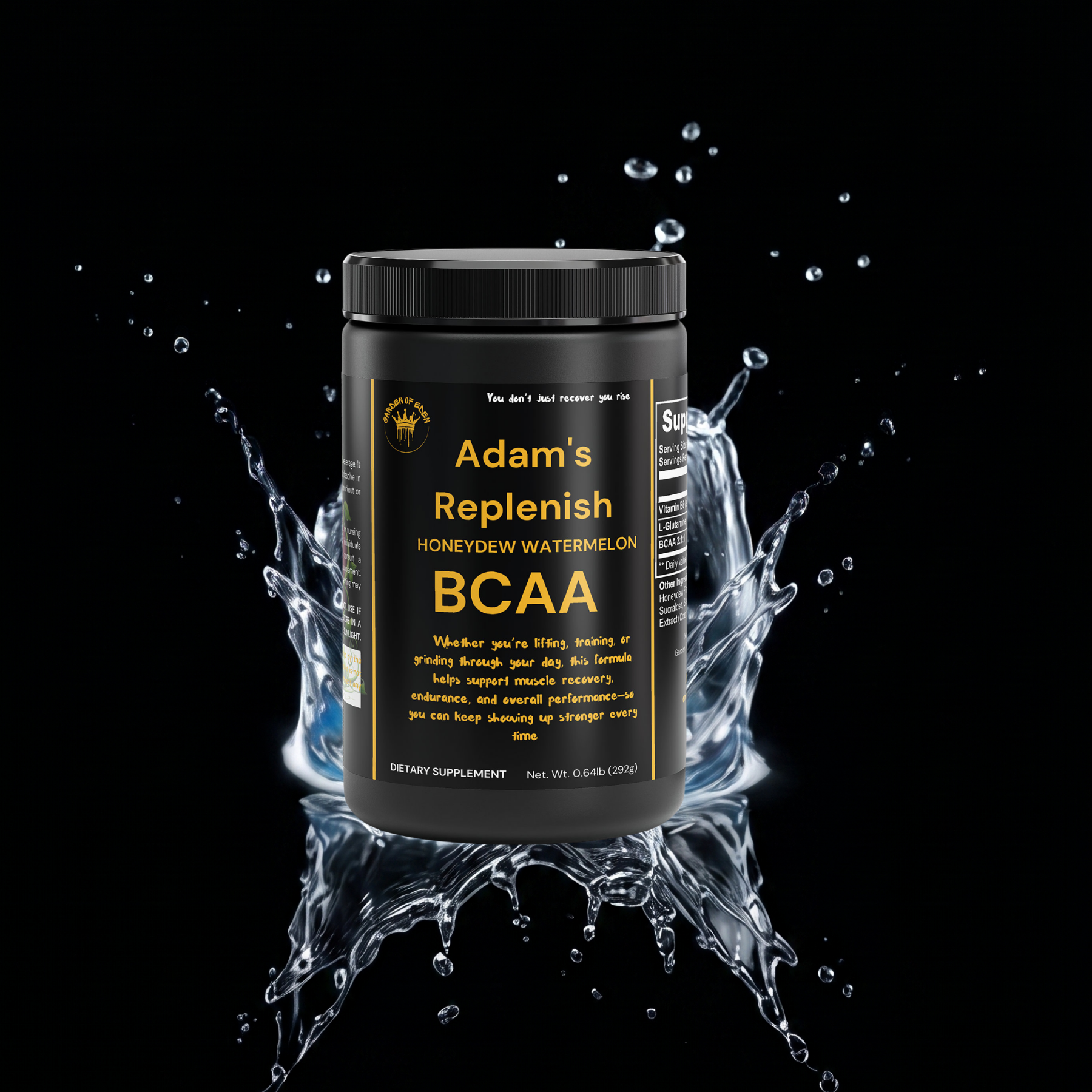 Adam's Replenish: Honeydew & Watermelon BCAA Powder