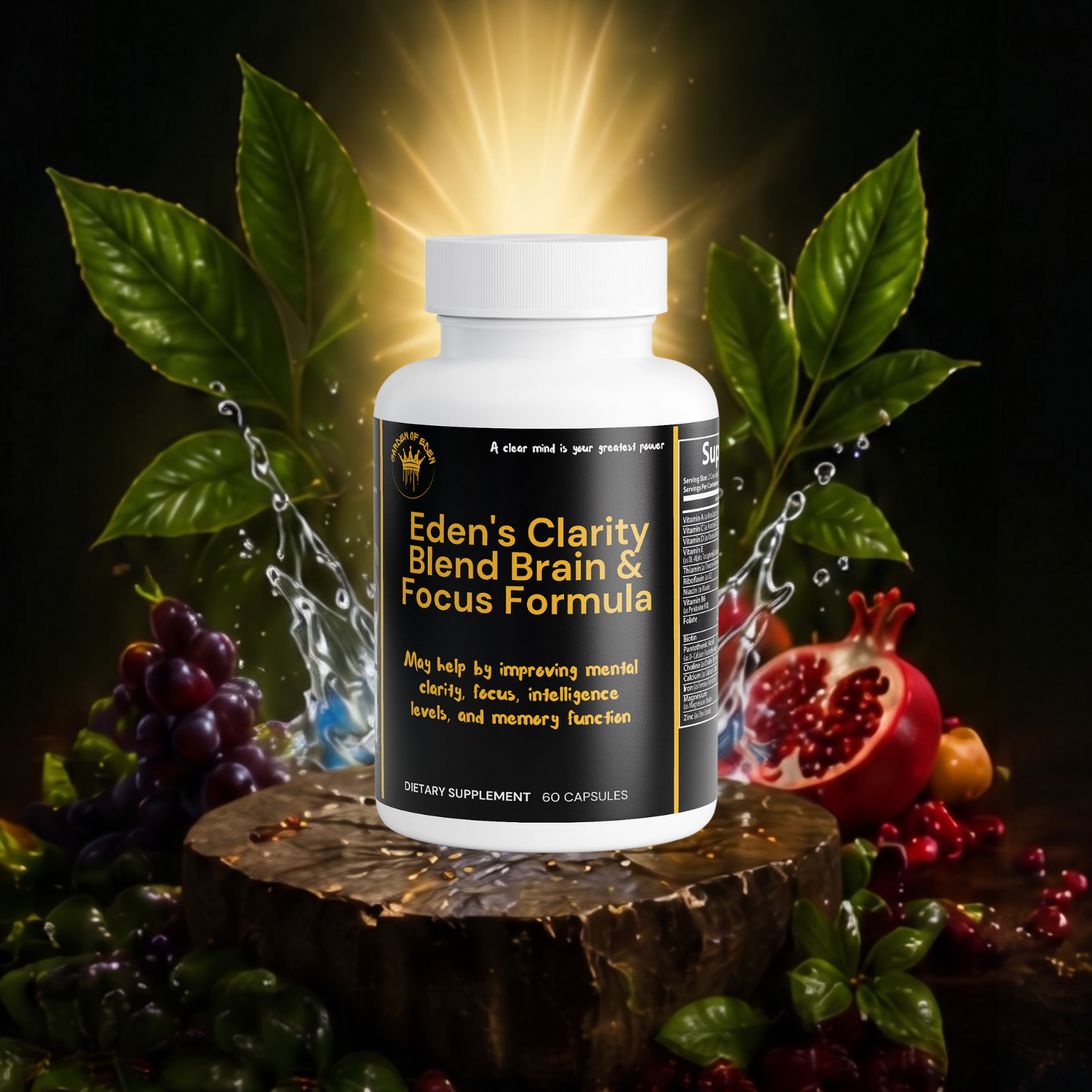 Eden's Clarity Blend Brain & Focus Formula