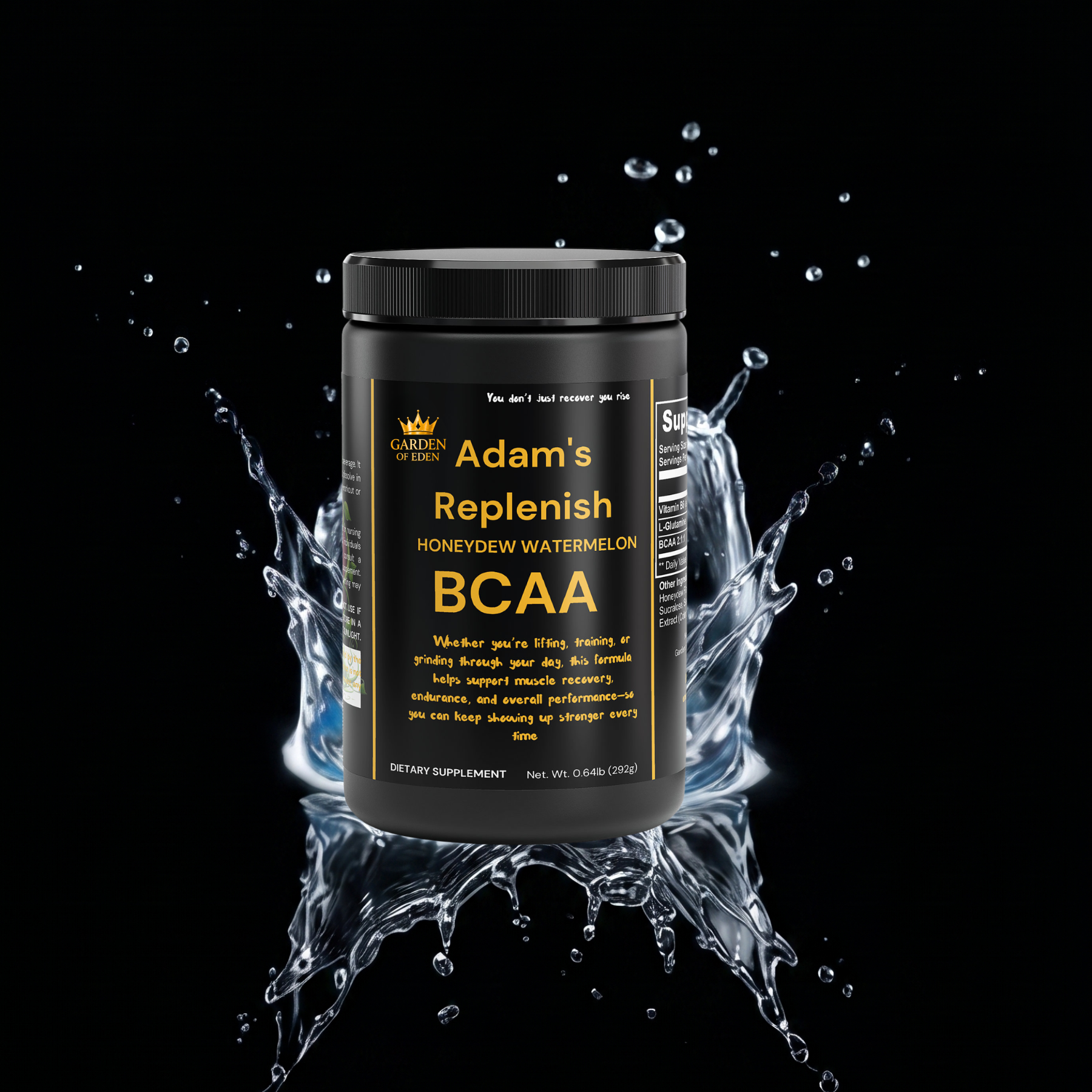 Adam's Replenish: Honeydew & Watermelon BCAA Powder