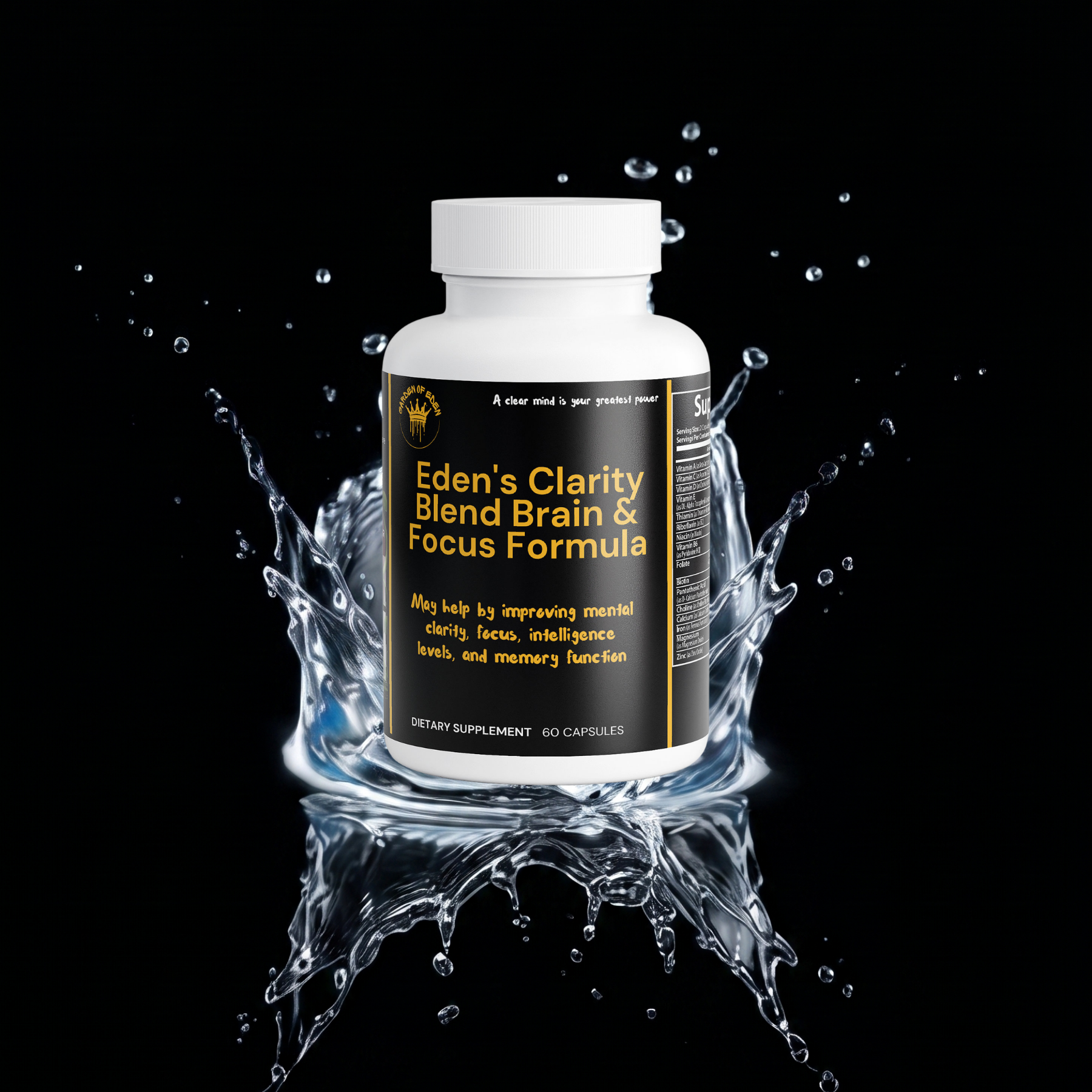 Eden's Clarity Blend Brain & Focus Formula