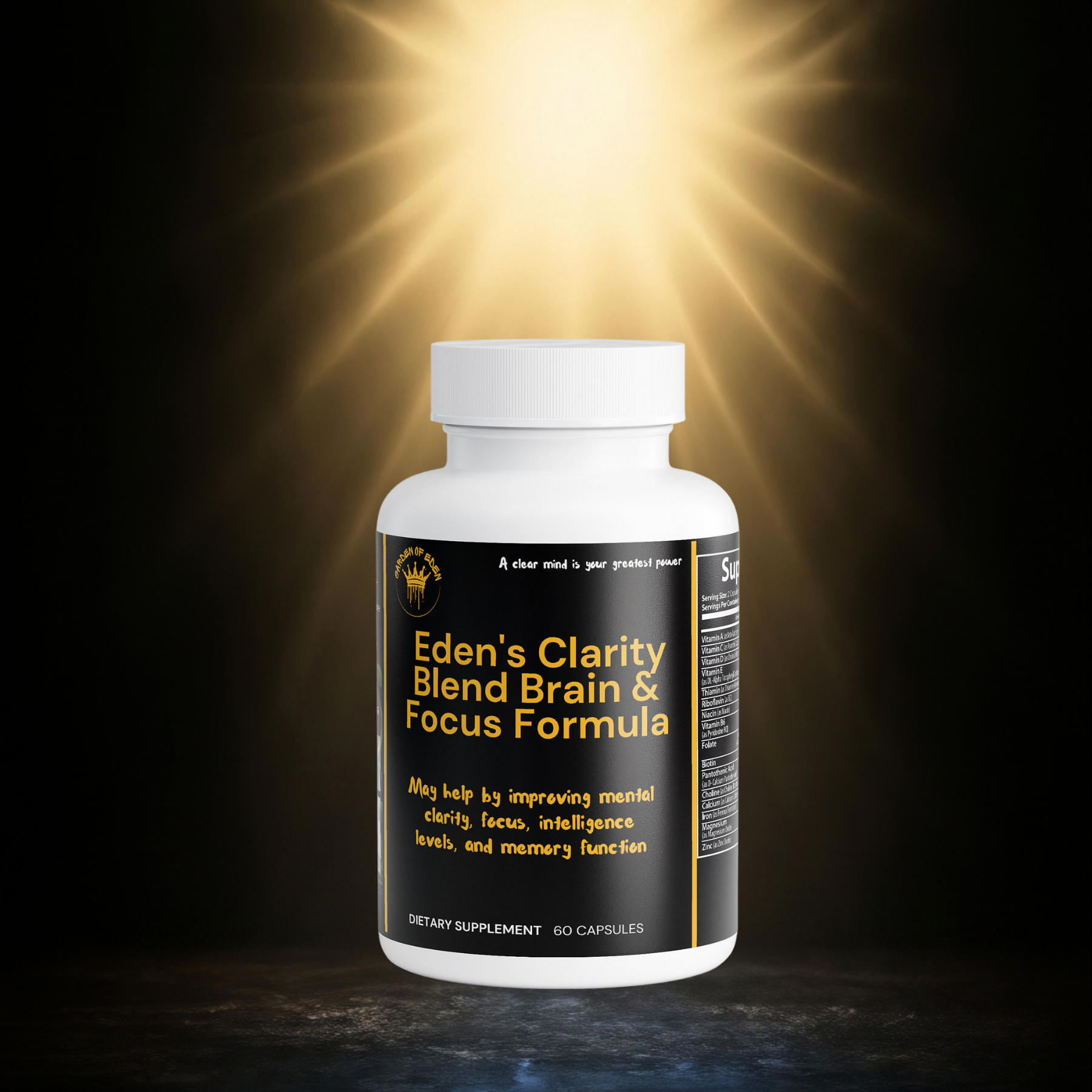 Eden's Clarity Blend Brain & Focus Formula