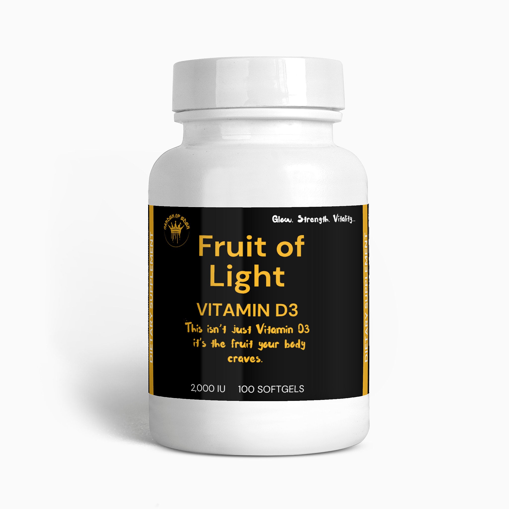 Fruit of Light Vitamin D3 2,000 IU