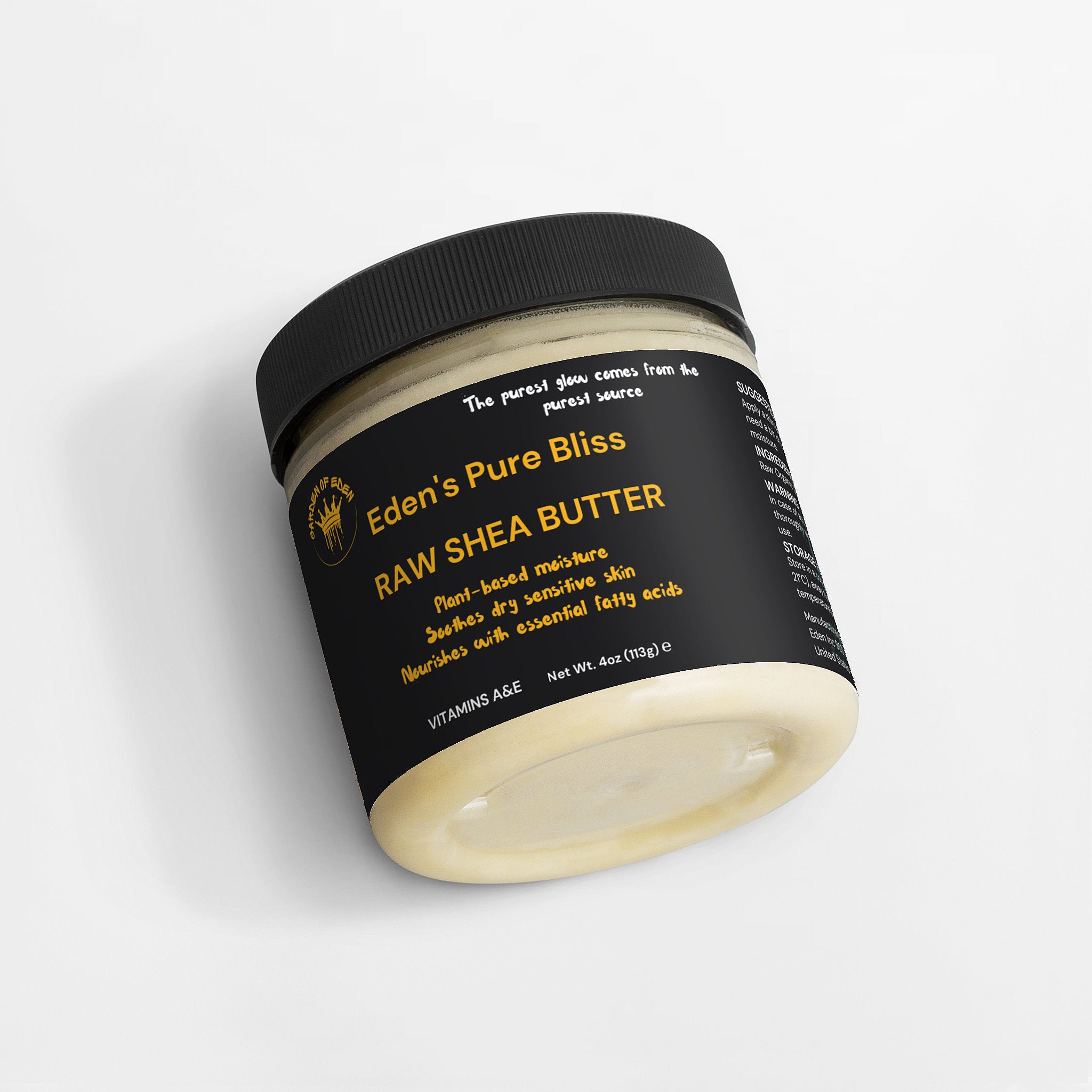 Eden's Pure Bliss Raw Shea Butter