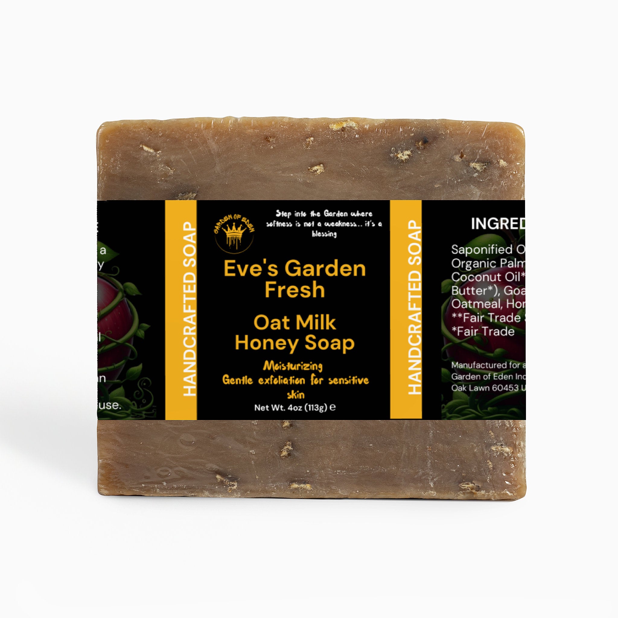 Eve's Garden Fresh Oat Milk Honey Soap