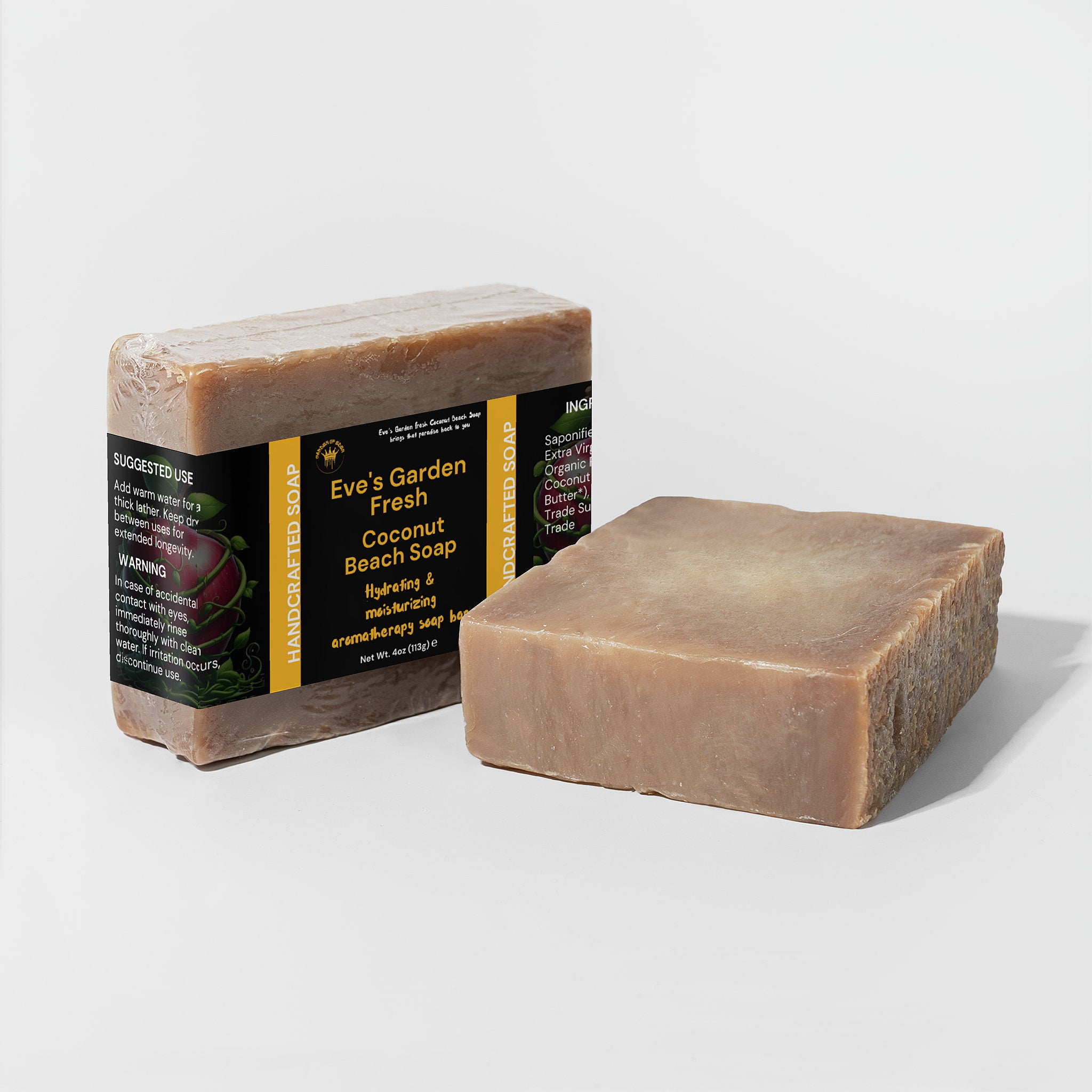 Eve's Garden Fresh Coconut Beach Soap