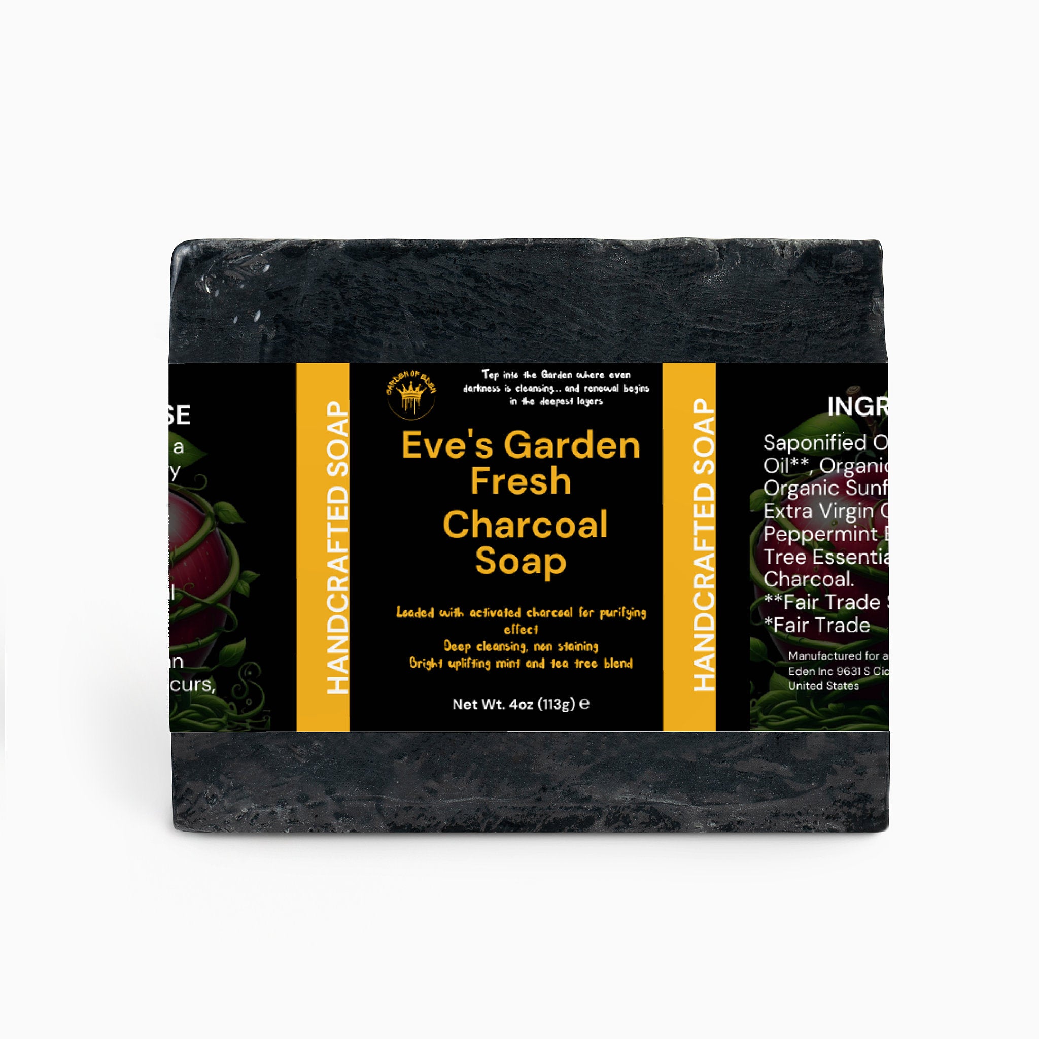Eve's Garden Fresh Charcoal Soap