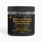 Eden's Awakening Brew Peppermint Coffee Scrub