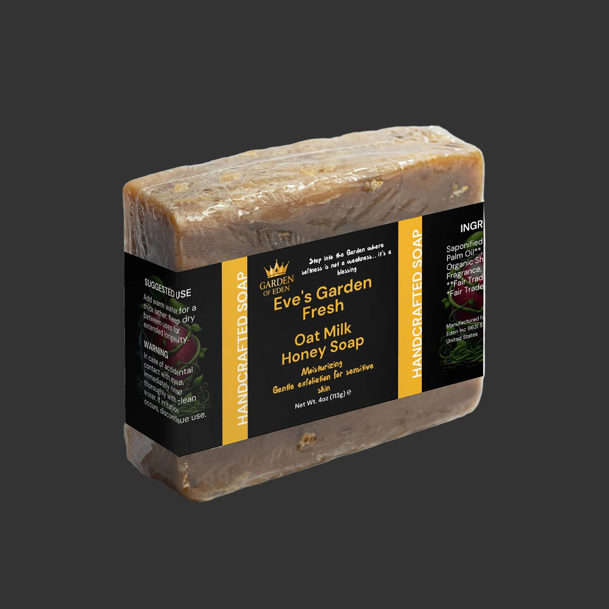 Eve's Garden Fresh Oat Milk Honey Soap