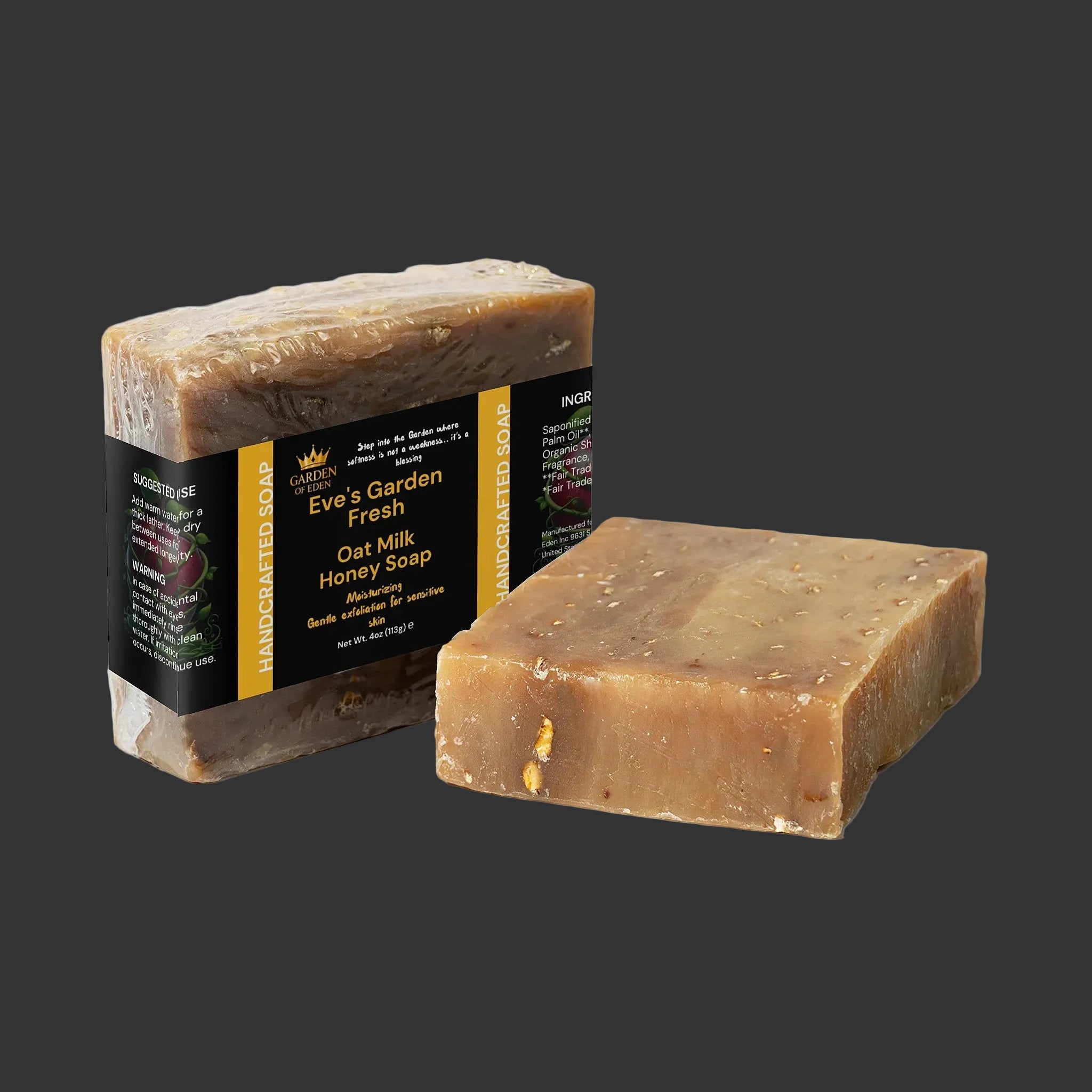 Eve's Garden Fresh Oat Milk Honey Soap