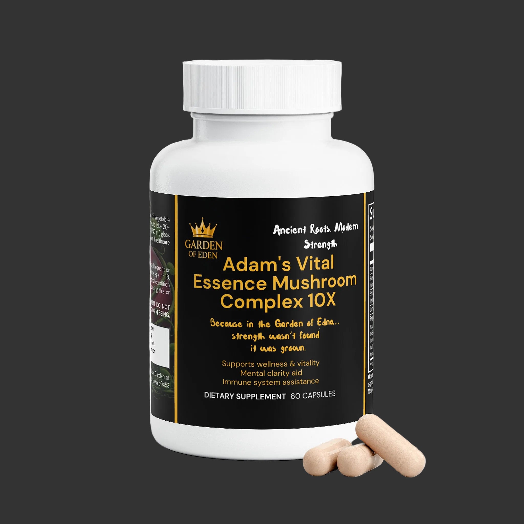Adam's Vital Essence Mushroom Complex 10X