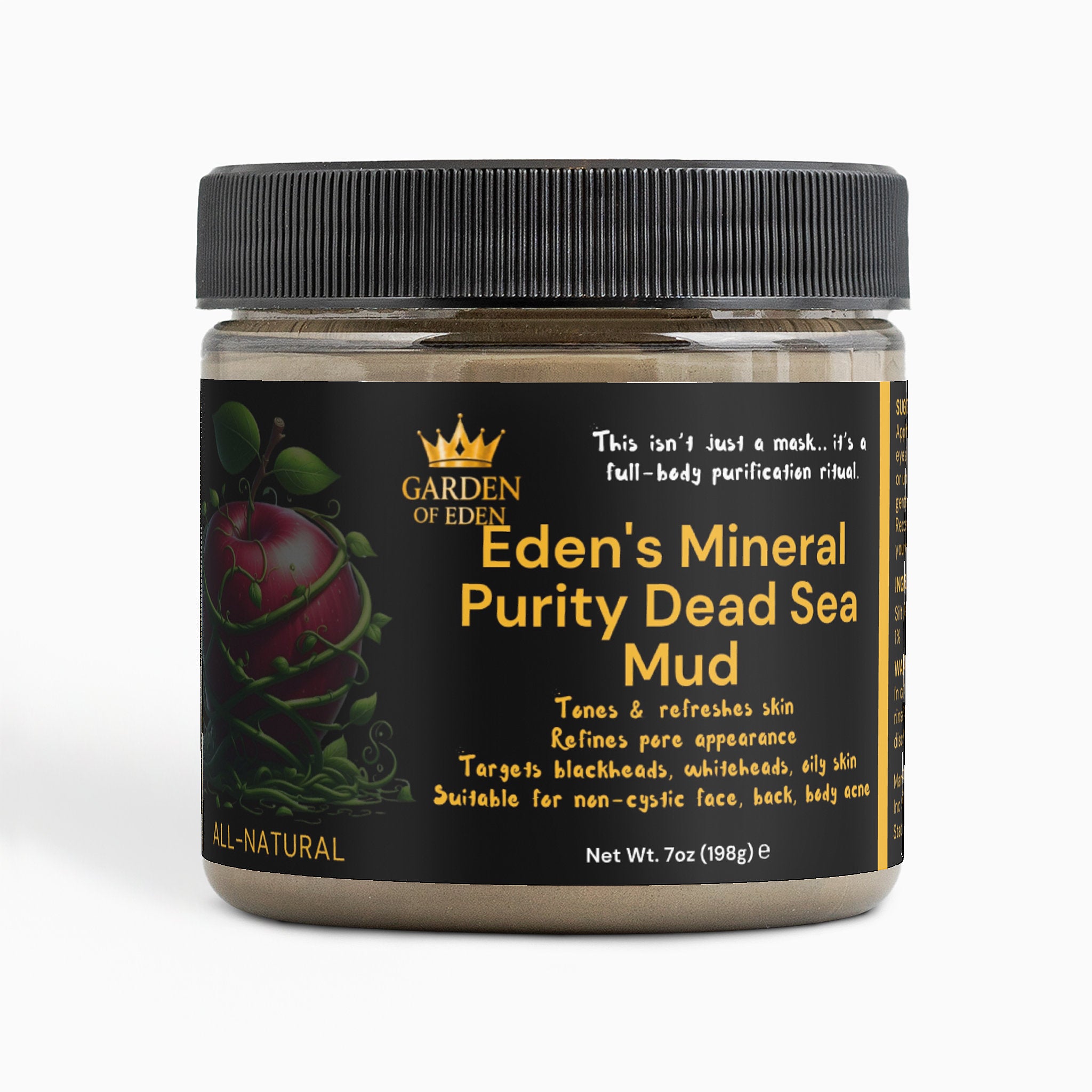 Eden's Mineral Purity Dead Sea Mud