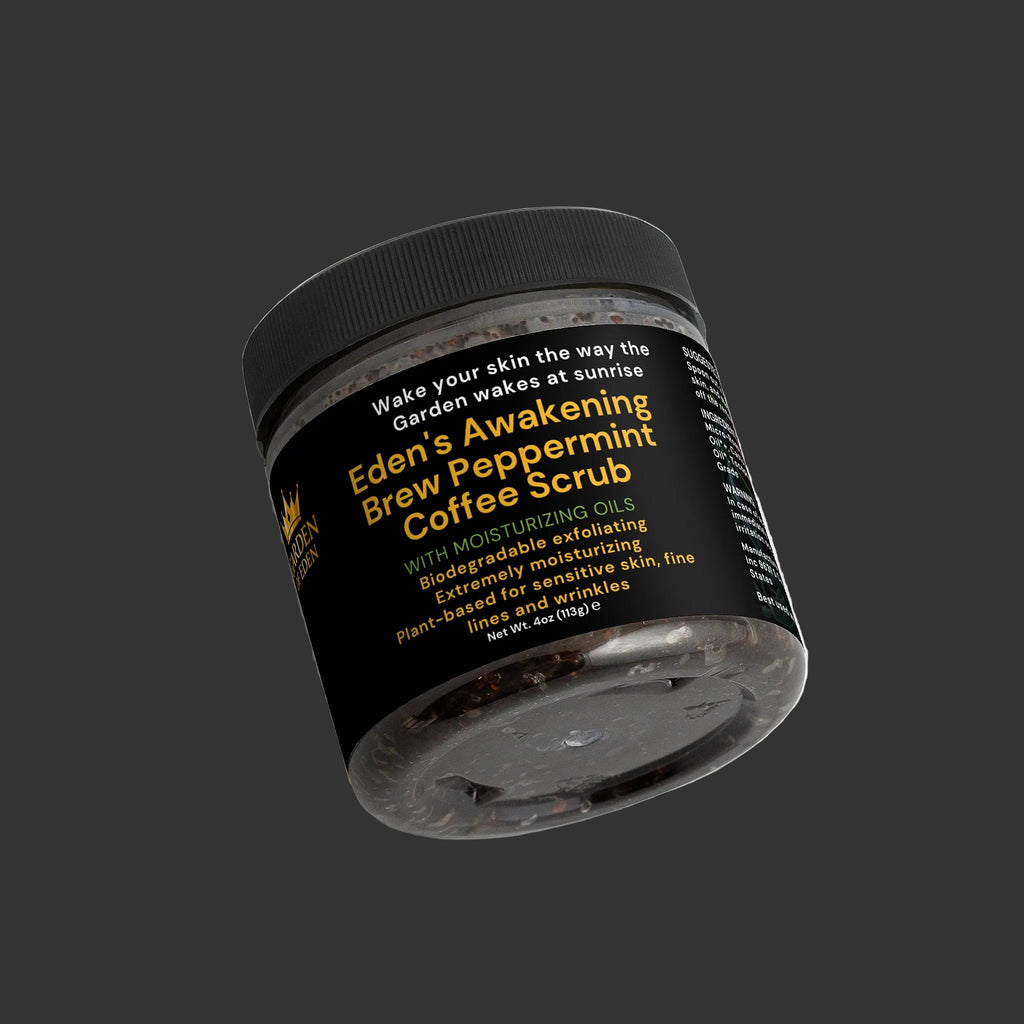 Eden's Awakening Brew Peppermint Coffee Scrub