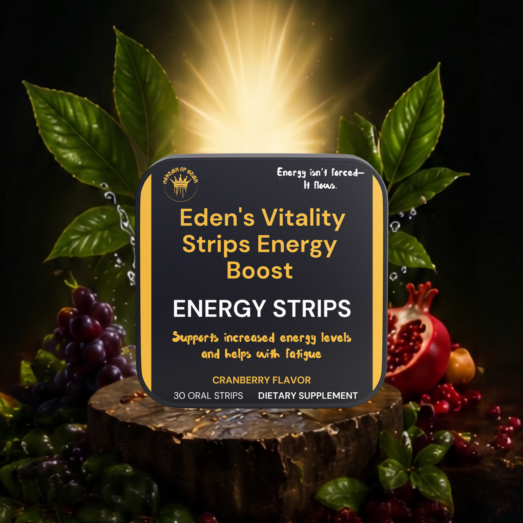 Eden's Vitality Strips Energy Boost