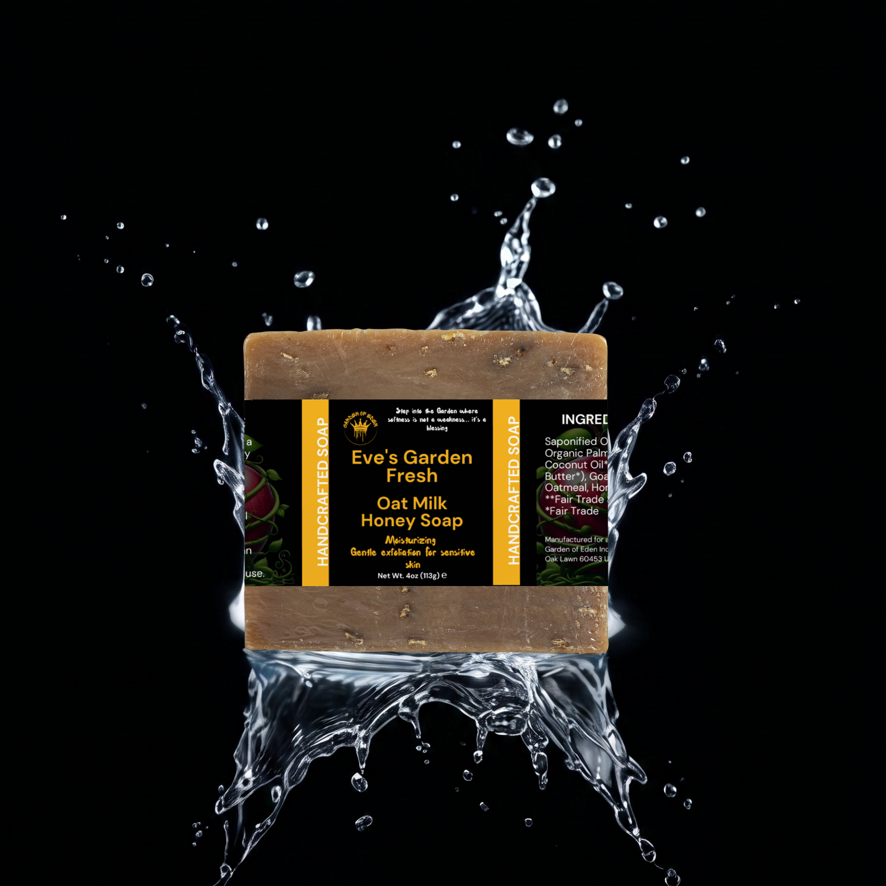 Eve's Garden Fresh Oat Milk Honey Soap