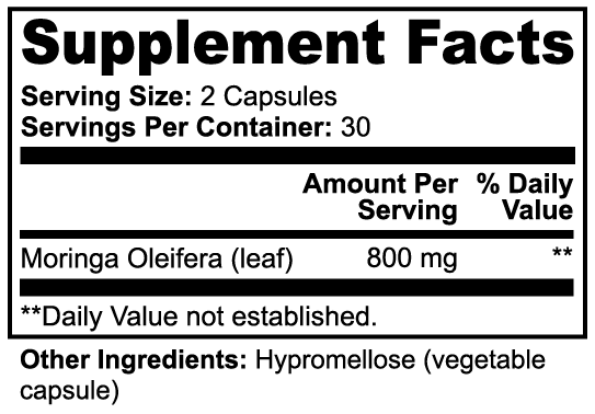 Eden's Moringa Pure Essence