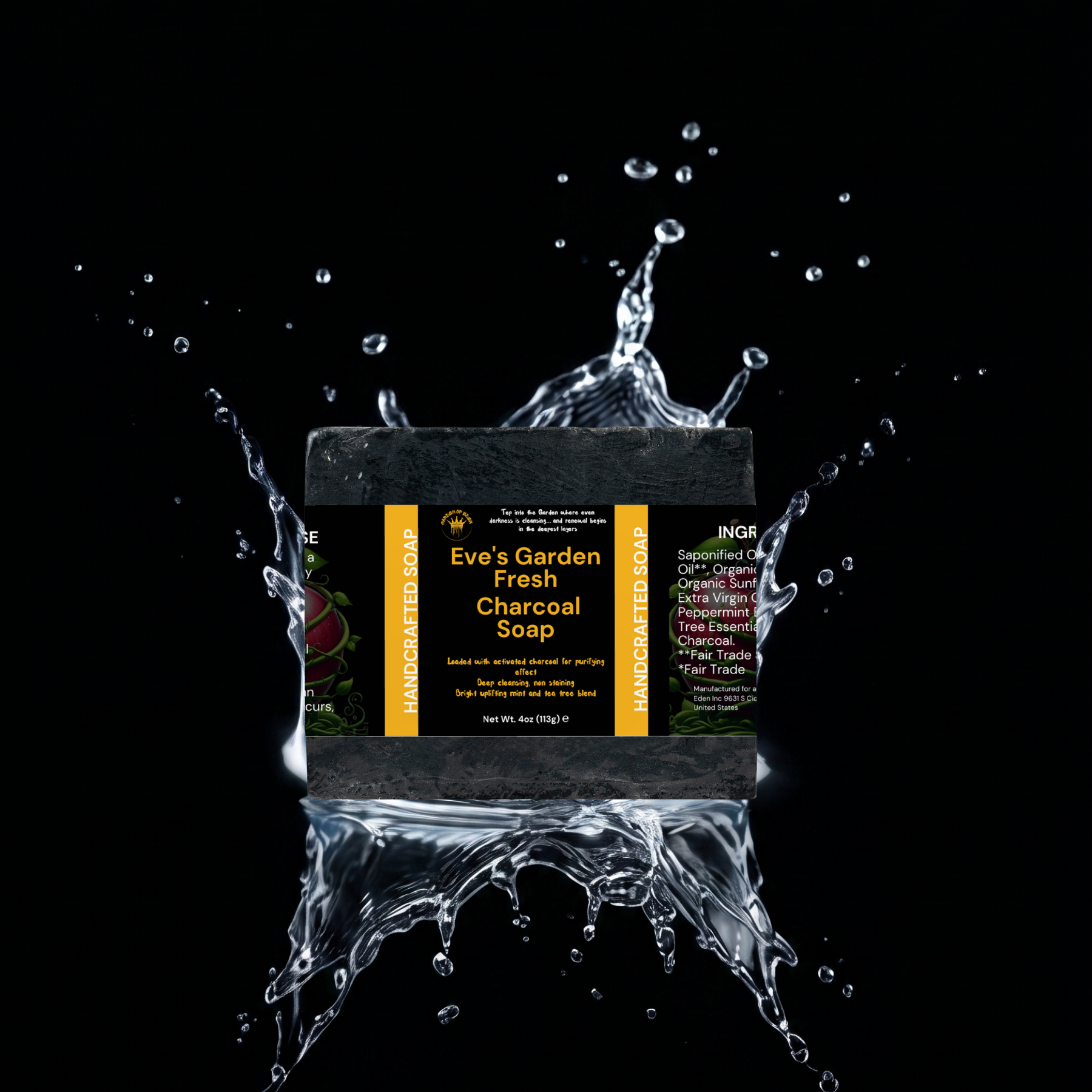 Eve's Garden Fresh Charcoal Soap
