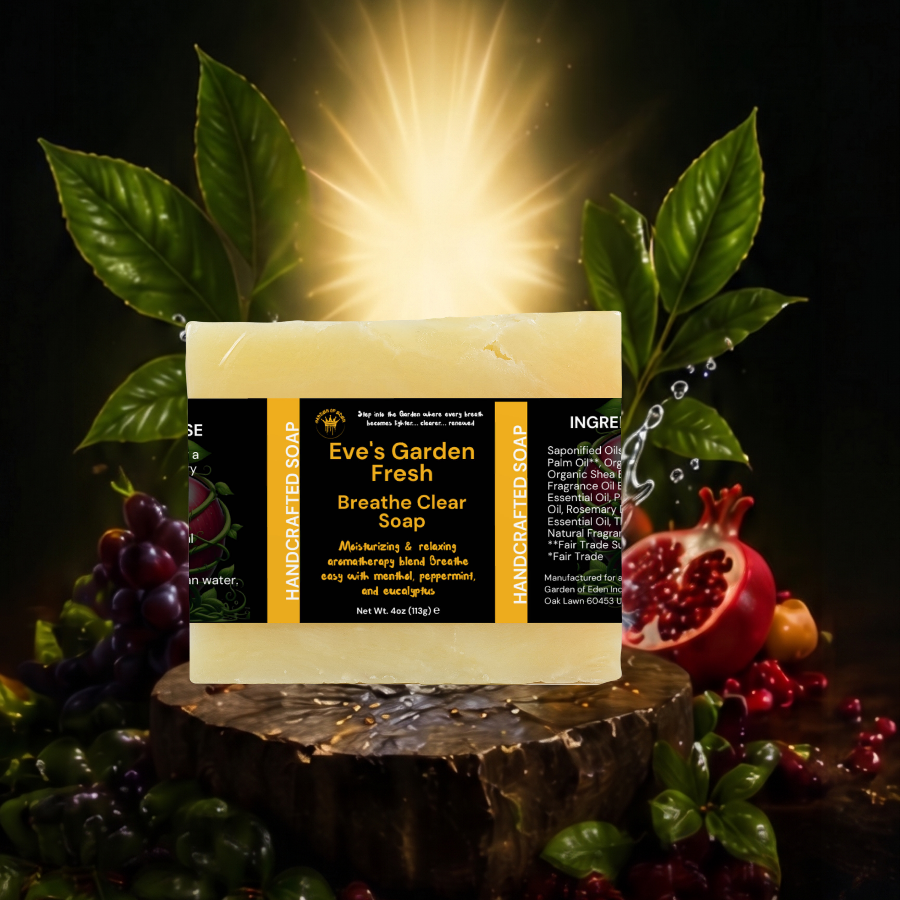 Eve's Garden Fresh Breathe Clear Soap