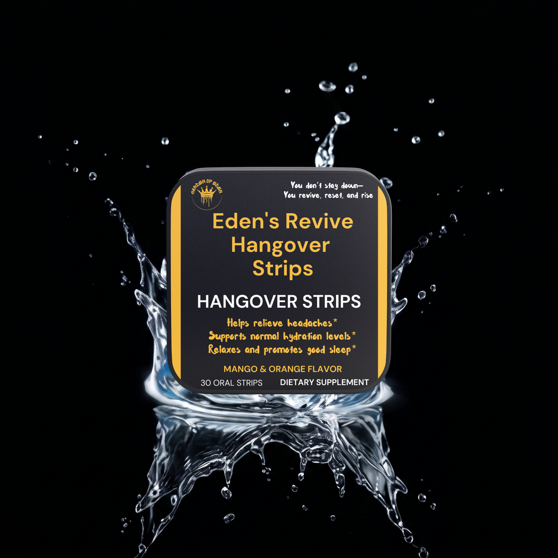 Eden's Revive Hangover Strips