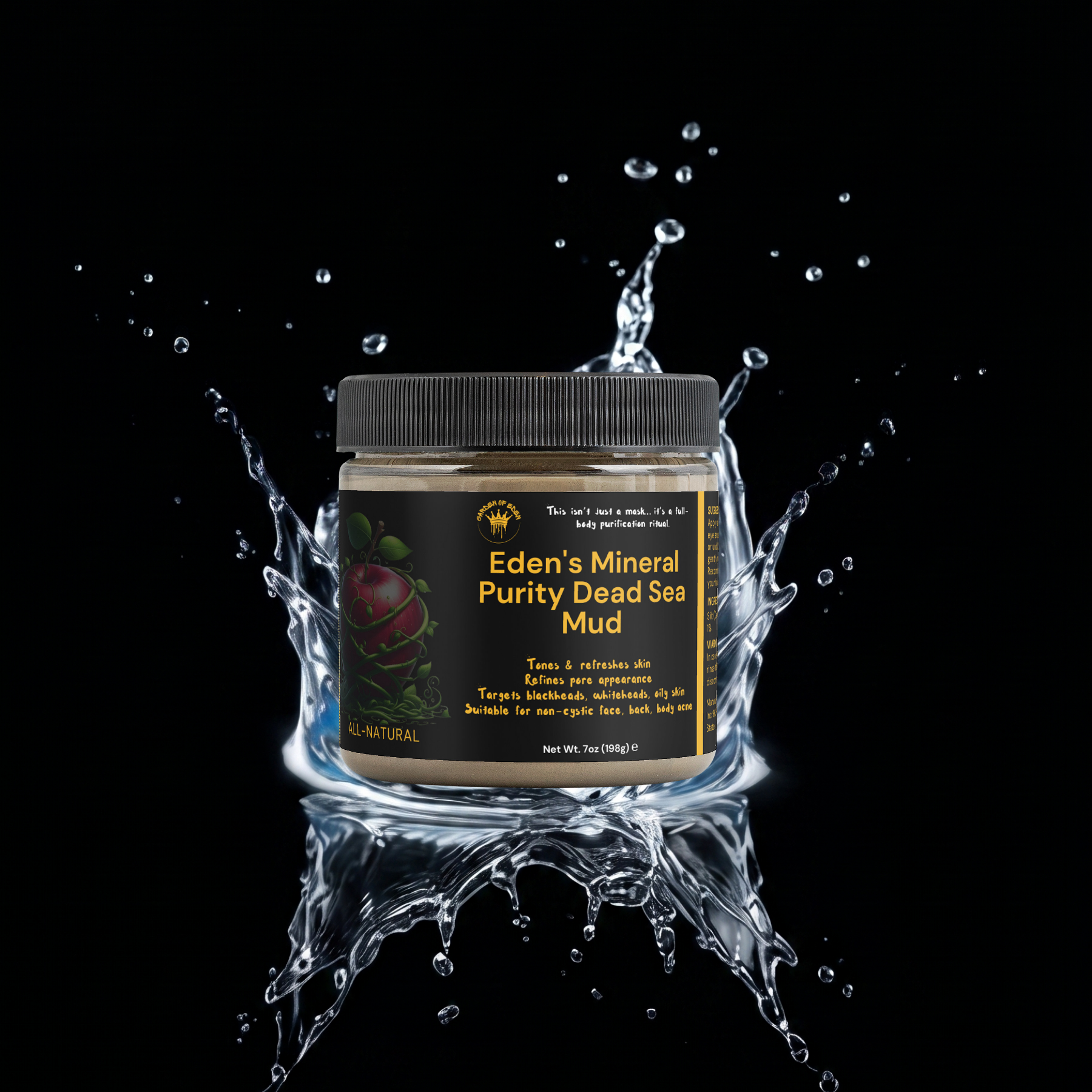 Eden's Mineral Purity Dead Sea Mud