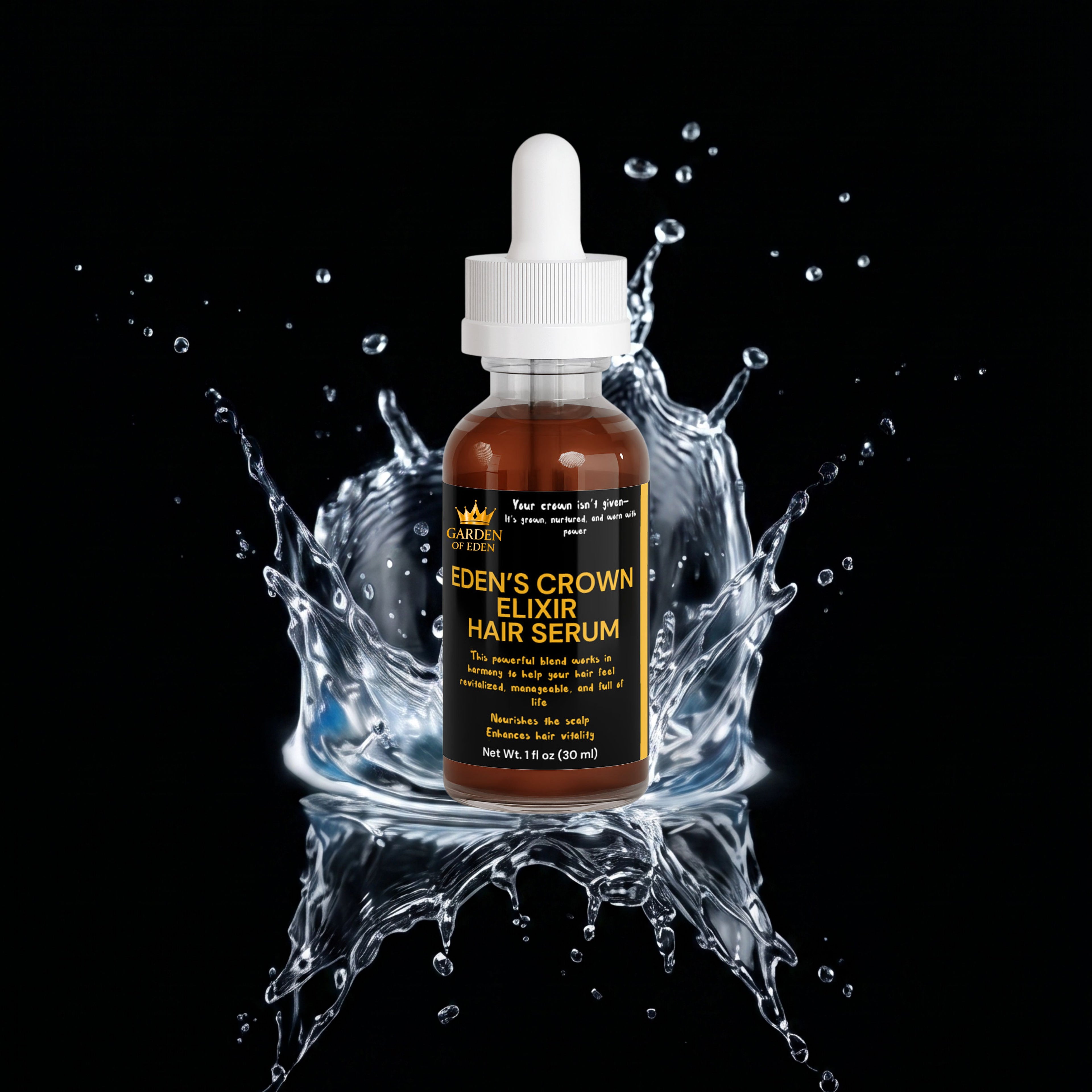 Eden’s Crown Elixir Hair Serum