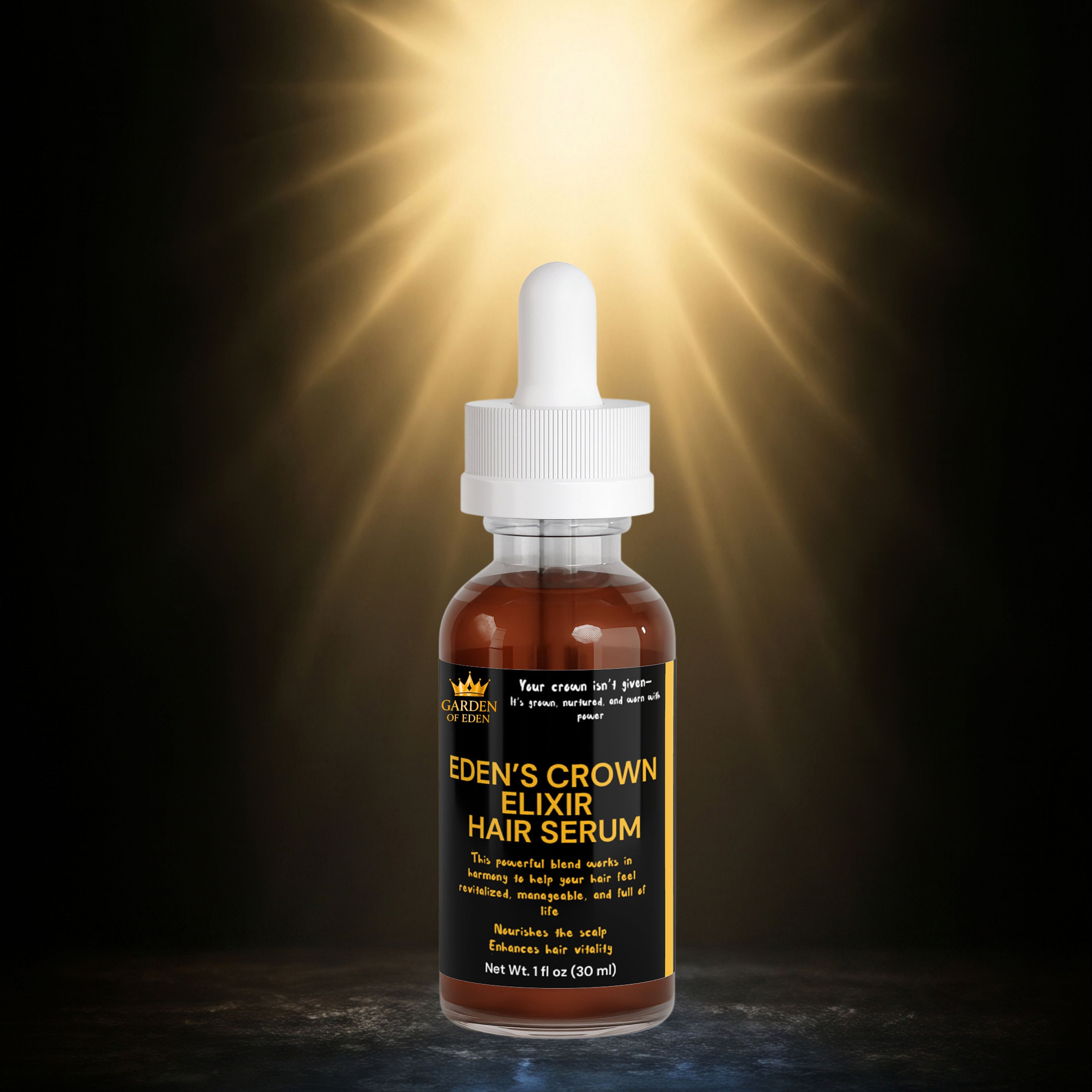 Eden’s Crown Elixir Hair Serum