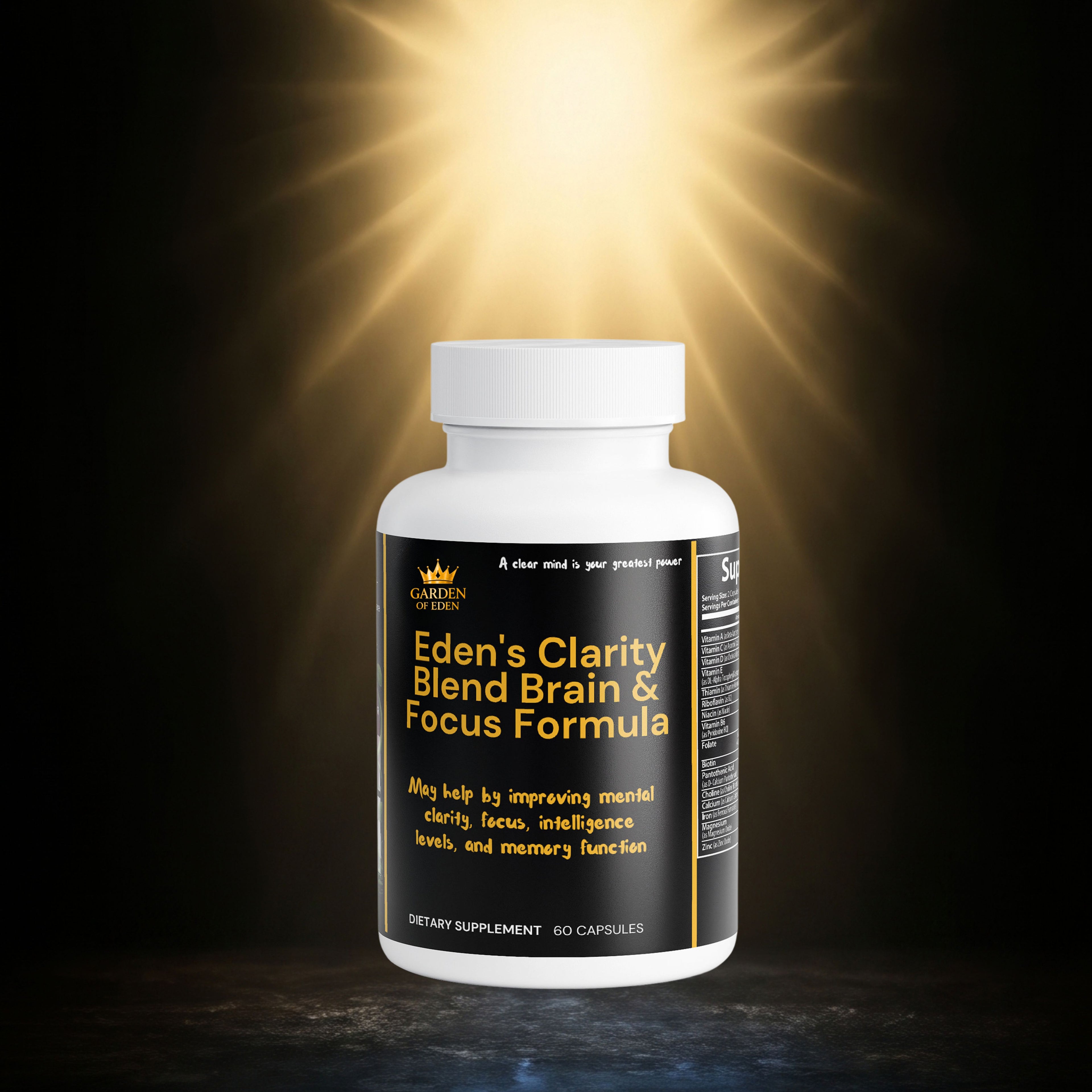 Eden's Clarity Blend Brain & Focus Formula